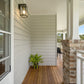 nuline plus 175mm fibre cement plank on perth home painted white
