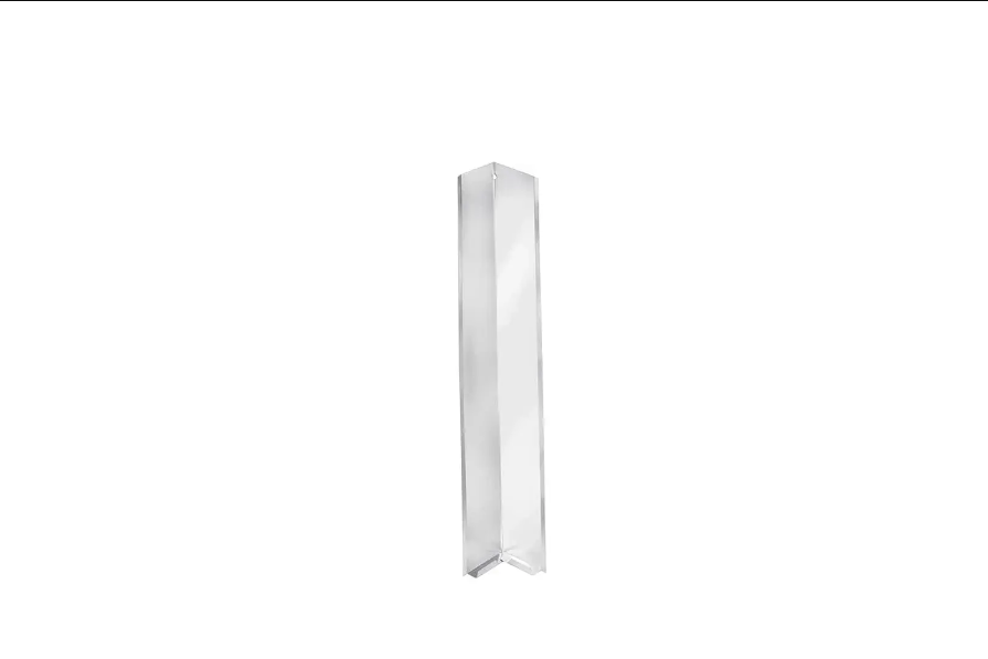 300mm james hardie aluminium external corner soaker close up silver