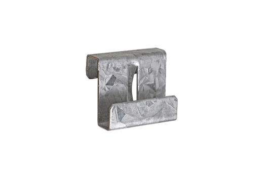 galvanised silver off stud joint clip 305525 close up 