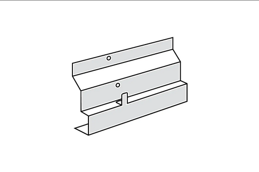hardieplank zincalume foot mould starter strip profile close up detail