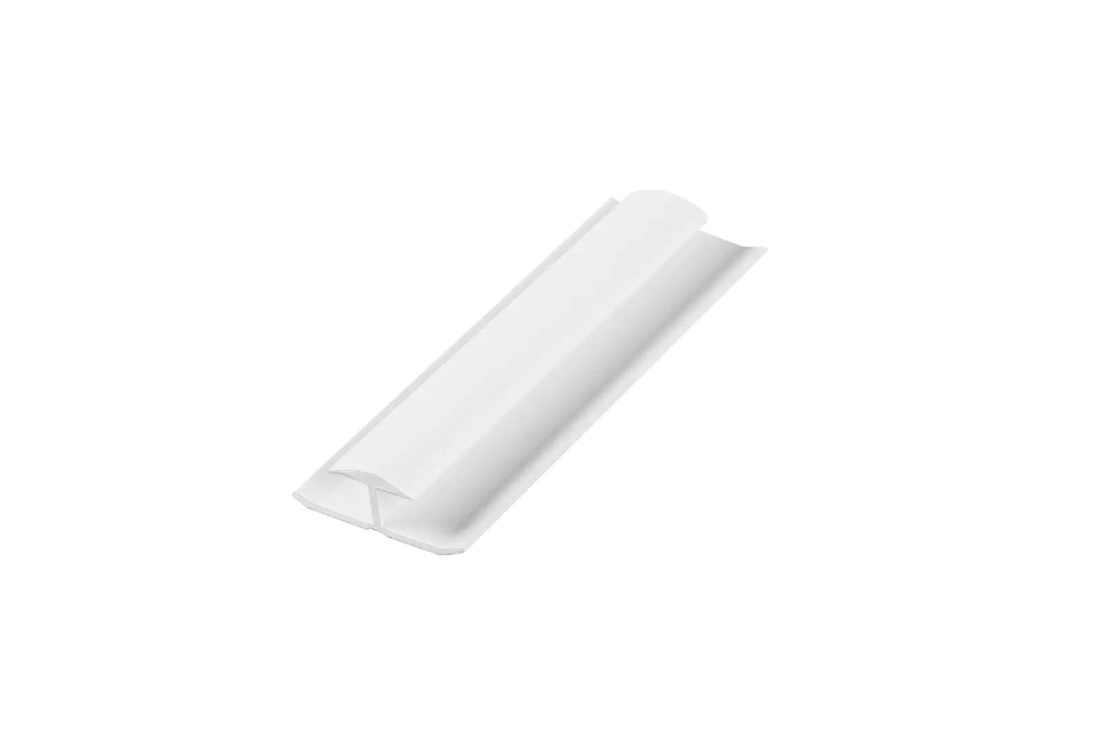 hardieplank duraplank pvc jointer profile close up white