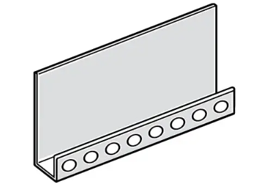 james hardie linea plank starter strip profile close up