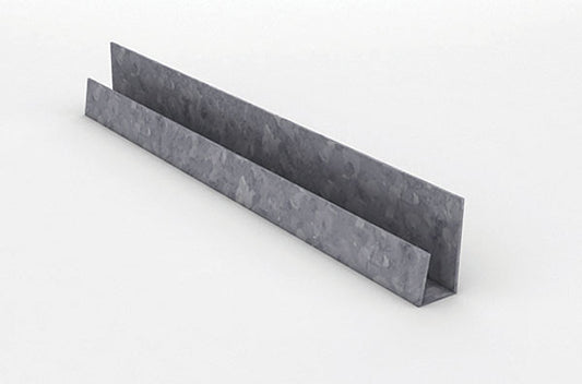 nuline plus zincalume starter strip metal close up 